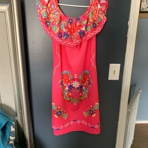 Mexican printed dress